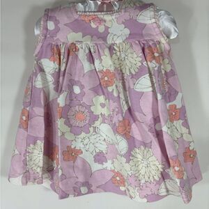 The Lullaby Club Floral Dress 6 Month Cotton